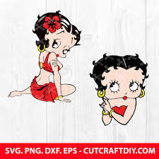 Download Betty Boop Svg Dxf Eps Png Cut Fies For Cricut And Silhouette