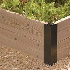 Any raised bed gardener will tell you important good corner supports are for long lasting raised beds. All Aluminum Raised Bed Corners And Connectors Tools Accessories Veseys