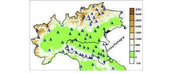 Click here to download a printable pdf of this map. Map Of Northern Italy With The Position Of Emilia Romagna Region The Download Scientific Diagram