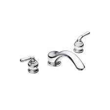 Moen shower valve moen shower cartridge spigot handle cartridge faucet parts Pace Supply Monticello Roman Tub Faucet Trim Only 18 Gpm Flow Rate Widespread Polished Chrome 2 Handles