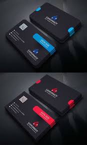 Click on any of the details on the card, to edit them. Corporate Business Card Businesscards Printready Psdtemplates Business Cards Creative Business Card Design Simple Graphic Design Business Card
