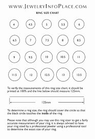 6 5 Ring Size Best Of Ring Size Chart How To Measure Ring