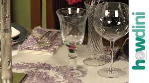 Keep the handle of the knife facing toward the seat so your guests can pick up their knife easily. Formal Table Setting How To Set A Table Youtube