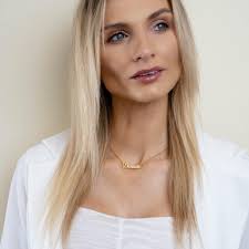 Solid Gold Name Necklace