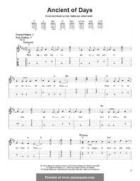 Maybe you would like to learn more about one of these? Ancient Of Days Von G Sadler J Harvill Noten Auf Musicaneo