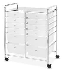 Slip it between the washer and dryer or in a narrow bathroom. Whitmor Utility Carts And Rolling Carts