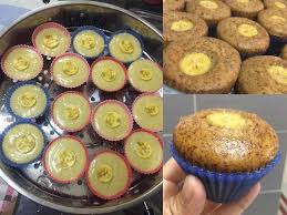 Sedapnya Resepi Apam Pisang Gebu Yang Dikukus Sempurna Ni Wangi Semerbak Bau Haruman Pisang Yang Penting Gebu Gebas Rasa Ringan Je Makan Makanan Camilan Pisang