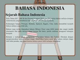 Apabila kerajaan inggeris kembali ke malaya selepas perang jawatankuasa itu cepat menyedari suatu hal yang tidak sejajar dengan kepentingan negara. Ppt Bahasa Indonesia Powerpoint Presentation Free Download Id 5606613