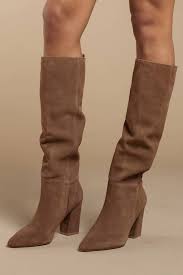 Black Boots With Brown Heel Looking For The Steve Madden Raddle Tan Suede Boots Find Women Boots And More At Tobi 50 Off Your First Order Shoptobi Boots Womens Boots Suede Boots