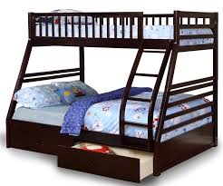 Claret Twin Over Full Bunk Bed With Drawers In 2020 Bunk Beds With Drawers Bunk Beds Bunk Beds With Storage