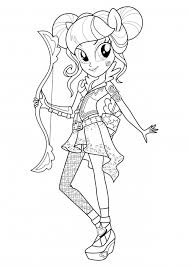 Download this adorable dog printable to delight your child. Sour Sweet Archery Coloring Pages My Little Pony Equestria Girls Coloring Pages Colorings Cc
