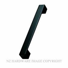 Tradco 1922mb pull handle iron matt black 420mm. Cabinet Handles Matt Black