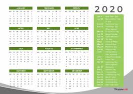 12 Months 2020 Printable Calendar With Holidays Calendar 2020 Holiday Calendar Printable Printable Calendar Design Monthly Calendar Printable