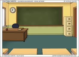 Cartoon Classroom Background With Students Images Pictures Becuo Classroom Background Classroom Clipart Classroom Images