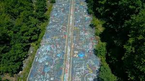 Over the next few years, the centralia, pa fire continued to burn around the community, increasing the levels of toxic gases like carbon monoxide to dangerous levels. The Graffiti Highway In Centralia Pennsylvania The Entire Town Was Abandoned When An Underground Fire Broke Out And As A Result So Was The Highway That Ran To It 1975 X 1106 Abandonedporn