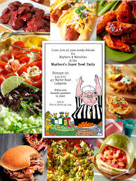 Game day grub a super bowl party menu your friends and family will cheer for southwest black bean and corn salad this salad takes all of 10 minutes to pull together, and is also delicious scooped. Super Bowl Food Quotes Quotesgram