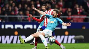 Luis suárez (atletico madrid) right footed shot from the centre of the box to the bottom left corner. Partey S Atletico Madrid Ease Past Osasuna With 2 0 Win Goal Com