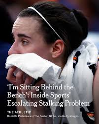 From The Athletic: The surging popularity of women's basketball has  increased the risk to its players. Several female athletes recently spoke  about men finding out their flight information and then aggressively  accosting