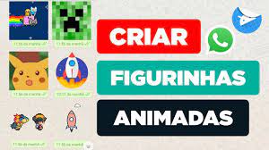 como criar figurinhas animadas para o whatsapp criar stickers animados para whatsapp youtube