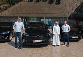 New jersey is a state within the united states with approximately 130 miles of coast. Masdar City Ekar To Offer Tesla Cars For Rent By The Minute In Abu Dhabi Arabianbusiness