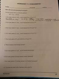 3) how many moles are in 22 grams of argon? Solved Worksheet 11 Stoichiometry Name Due Date Points Chegg Com