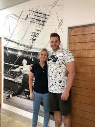 He and fatima whitbread are both olympic competitors for javelin throwing. Johannes Vetter Dear Anita Thanks For Taking Care Of Us At Our Training Camp Here In Potchefstroom We Wish You All The Best With Your New Clinic Anita Van Der