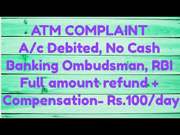 Atm Transaction Failed Declined Amount Debited Cash Money Not Received Sbi Hdfc Complaint Youtube