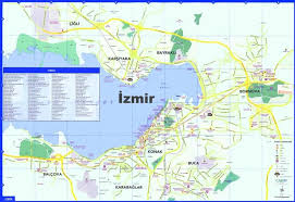 Izmir Tourist Map Tourist Map Map Tourist