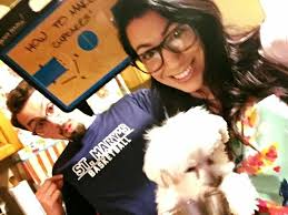 Coach Eric Parks believes in teamwork and here he is assembling his team to  make cupcakes for tomorrow night's Champagne and "Celebrity" Cupcakes  fundraiser! This event will be held at the Waterbury