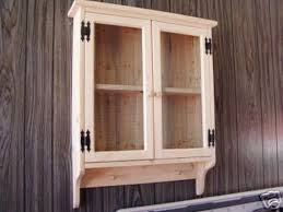 rustic jelly cupboard display wall