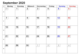 Kalender September 2020 Zum Ausdrucken Kostenlos Nosuvia Com In 2020 Calendar June Monthly Calendar Template September