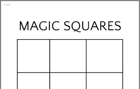 Pin By Myranda Sabourin On Math Math Magic Squares Math Equations