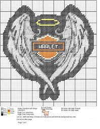 We have found this category to be very popular for crafters looking for a gift for a man or boy. Free Printable Harley Davidson Cross Stitch Pattern Novocom Top