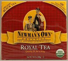 Newman S Own Organics Royal Black Tea 100 Tea Bags Organic Black Tea Organic Green Tea Royal Tea