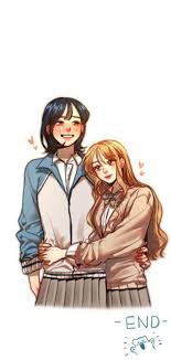 Manhwa:can I kiss you? | Can i kiss you, Cute couple art, Yuri manga