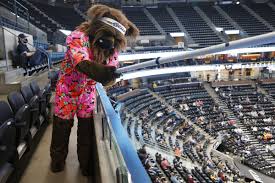 Bear, the jazz mascot, goofs around with fans peter and andy giamalakis and sam eccles during the 2009 nba draft. Fan Attendance To Increase Once Again As Utah Jazz Prepare For Playoffs Inside The Jazz