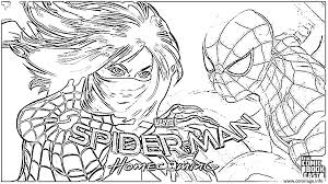 Coloriage Spider Man Home Coming Silk Dessin Spiderman A Imprimer De mémoire essaye de te rappeler quelles. coloriage spider man home coming silk