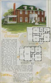 Of The House Styles That Were Most Popular During The First Quarter Of The 20 Century The Colonial Revival Was One Vintage House Plans How To Plan Floor Plans