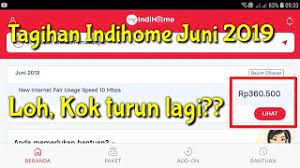 Telkom indonesia mencatat kurang lebih 500 ribu pelanggan indihome terdampak. Tagihan Indihome Tiba Tiba Turun Kembali Juni 2019 Youtube