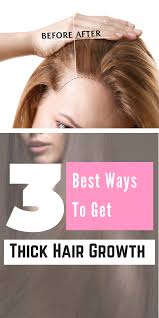 An effective hair growth shampoo promotes a healthy scalp. 3 Tips To Get Thick Hair Growth Thick Hair Growth Thicker Hair Naturally Organic Hair Growth