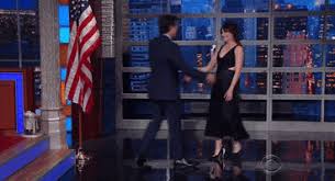 Maybe you would like to learn more about one of these? Kathryn Hahn Stephen Colbert Hug Gifs Get The Best Gif On Giphy
