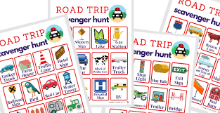 Maybe you would like to learn more about one of these? Road Trip Scavenger Hunt Organized 31