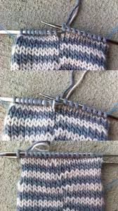 Knotingale asks can you explain the 'jogless' join method for stripes knit in the round? Learn How To Knit Jogless Stripes In The Round A Tutorial Knitting Tutorial Learn How To Knit Knitting
