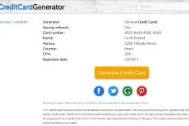 Get instant card details including name & zip code. Free Credit Card Generator Generate Fake Credit Card Numbers Valid For Test