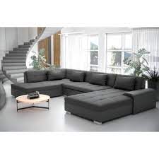 Un canape d'angle panoramique au design contemporain, majestueux. Canape D Angle Panoramique Convertible Libertis Un Grand Canape Xxl