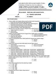 Rencana pelaksanaan pembelajaran (rpp) satuan pendidikan : Soal Rab Semester Pdf