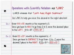 Multiplication/division with scientific notation lesson. Operations With Scientific Notation And Lars Kidcourseskidcourses Com