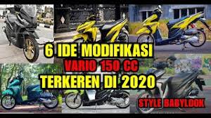 More images for modifikasi vario babylook monster » Kumpulan Modifikasi Motor Vario 150 Cc Modifikasi Bebylook Exclusive Turing Thailand Simpel Youtube