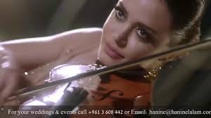Hanine embarks on a theatrical journey with the son as she recalls her past life decisions. Hanine El Alam Weddings Events Violin Show Youtube
