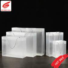 Pp bulk bag/pp big bag/pp. China Logo Print Vinyl Rope Handle Hard Pp Plastic Bag China Gift Bags And Cheap Gift Bags Price